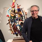 Alan Levine in the studio